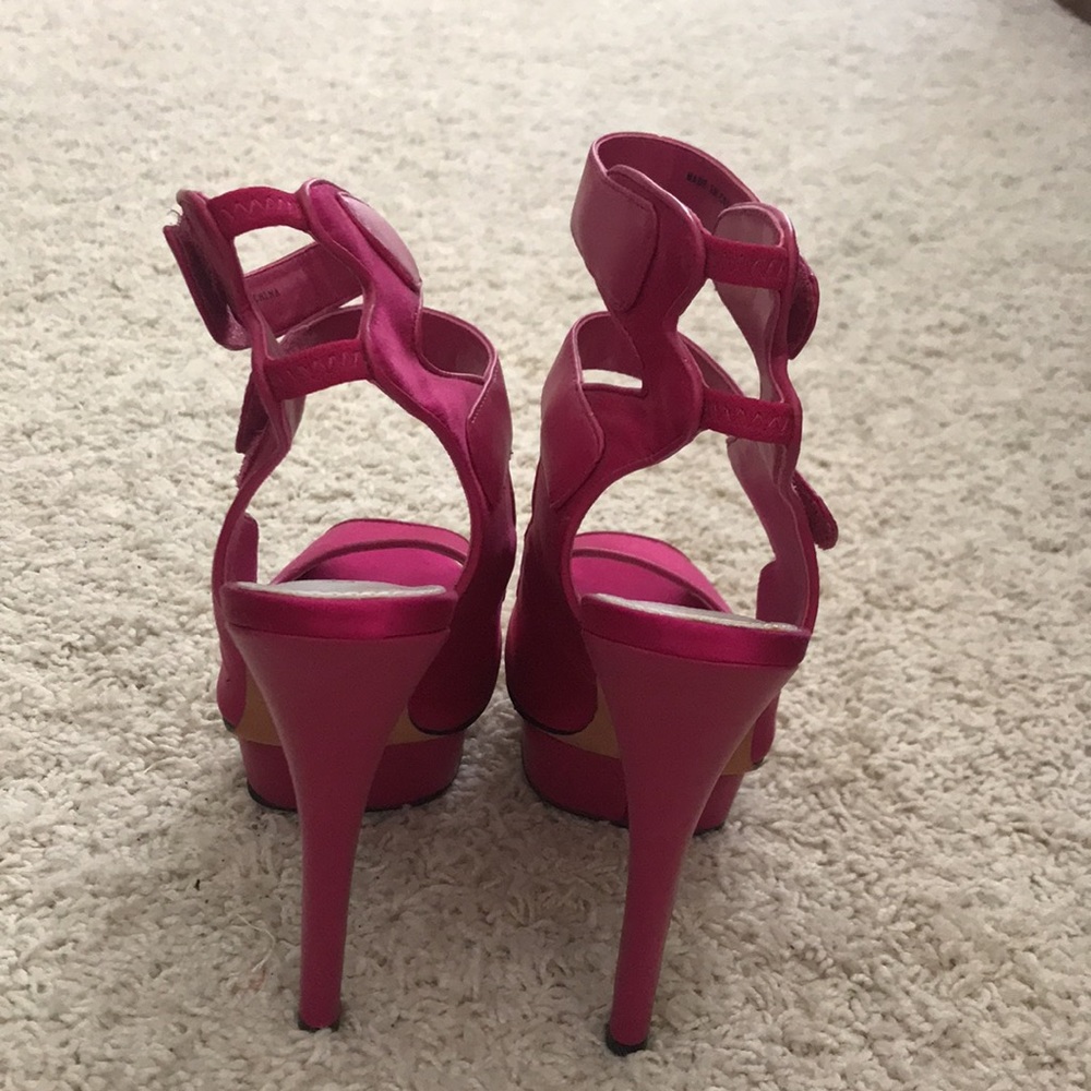 Fuchsia Sandals - image 3
